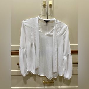 Banana Republic white blouse